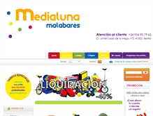 Tablet Screenshot of medialunasevilla.com